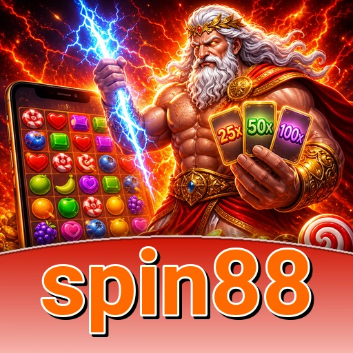 Layar fitur spin88